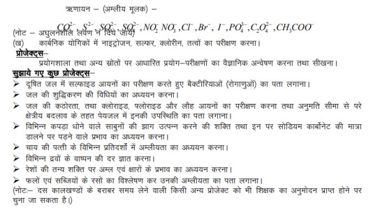 UP Board Class 11 Chemistry Syllabus 2023-24  